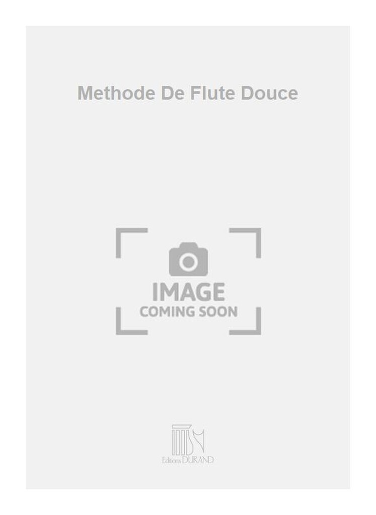 Methode De Flute Douce